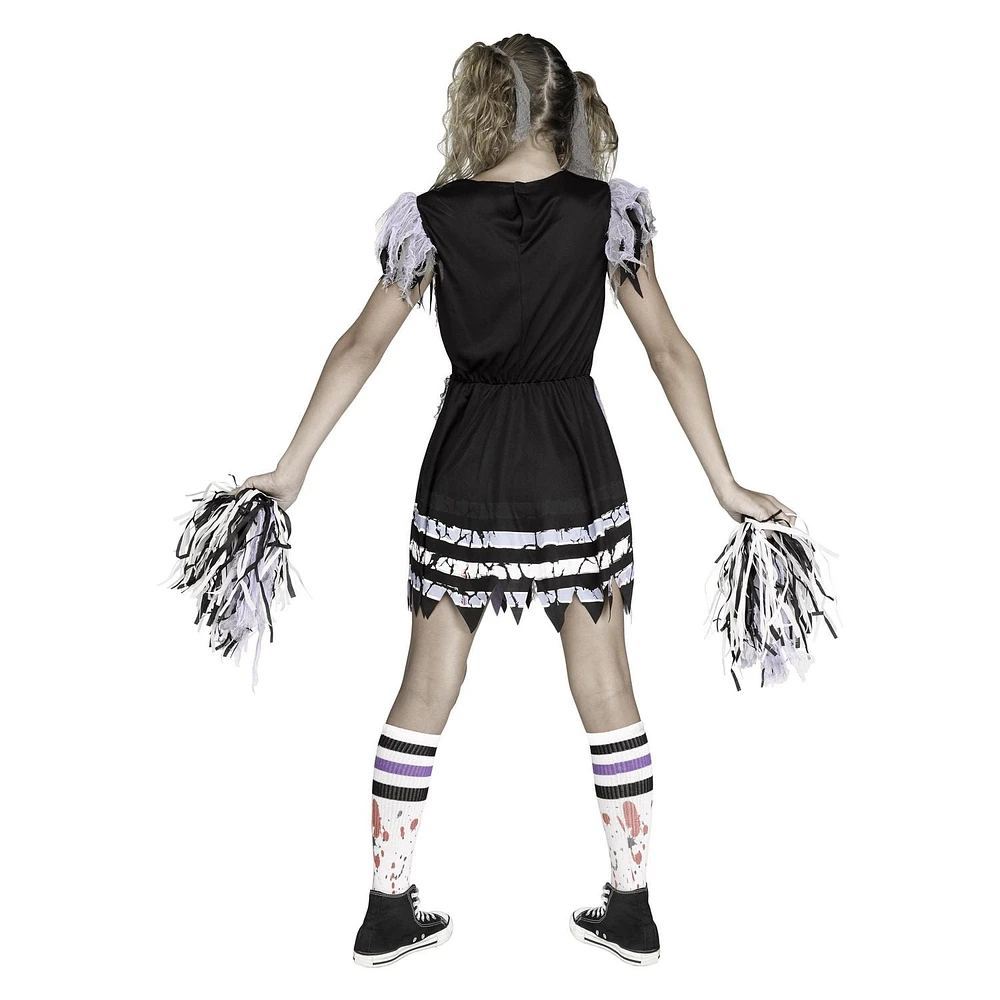 Child Girls Zombie Fear Leader Costume