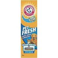 Éliminateur d’odeurs pour tapis et pièces ARM & HAMMER® Plus OxiClean® – Chat et Chien, 700g Gardez un agréable parfum de fraîcheur dans le coin des animaux !