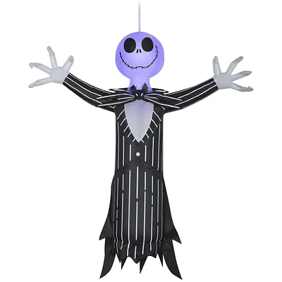 Hanging Halloween Inflatable Jack Skellington