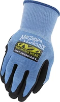 Mechanix Wear SpeedKnit™ CoolMax® Grip Work Gloves (Small/Medium, Blue), Grip