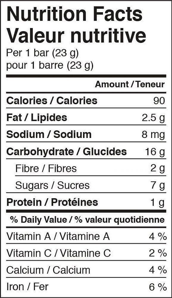 Love Child Organics Apple and Sweet Potato Oaty Chomps Veggie Bars, 6 x 23 g