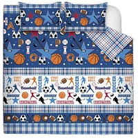 Safdie & Co. Quilt 3PC Set DQ All Star Blue