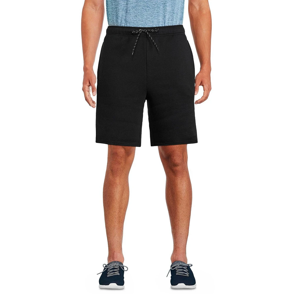 Athletic Works Men's Raw Edge Fleece Short