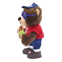 Way To Celebrate Father’s Day 14.5-Inch Animated Plush Bear, Dad Bod