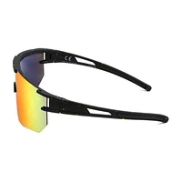 Athletic Works Black with Red Shield Sunglasses