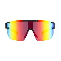 Athletic Works Black with Red Shield Sunglasses