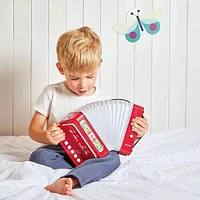 Janod -Classic Gioia Accordion for Children with Strap - 3+ Years