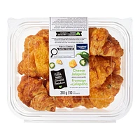 Mini croissants au fromage et aux jalapeños Mon marché fraîcheur 10 morceaux, total de 310 g