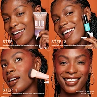 Poudre Bronzante Buttermelt NYX Professional Makeup, 12hr d'utilization Poudre bronzante compacte