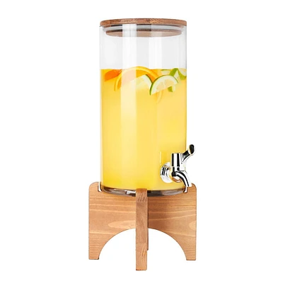 Glass Drink Dispenser 3L