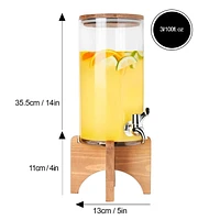 Glass Drink Dispenser 3L