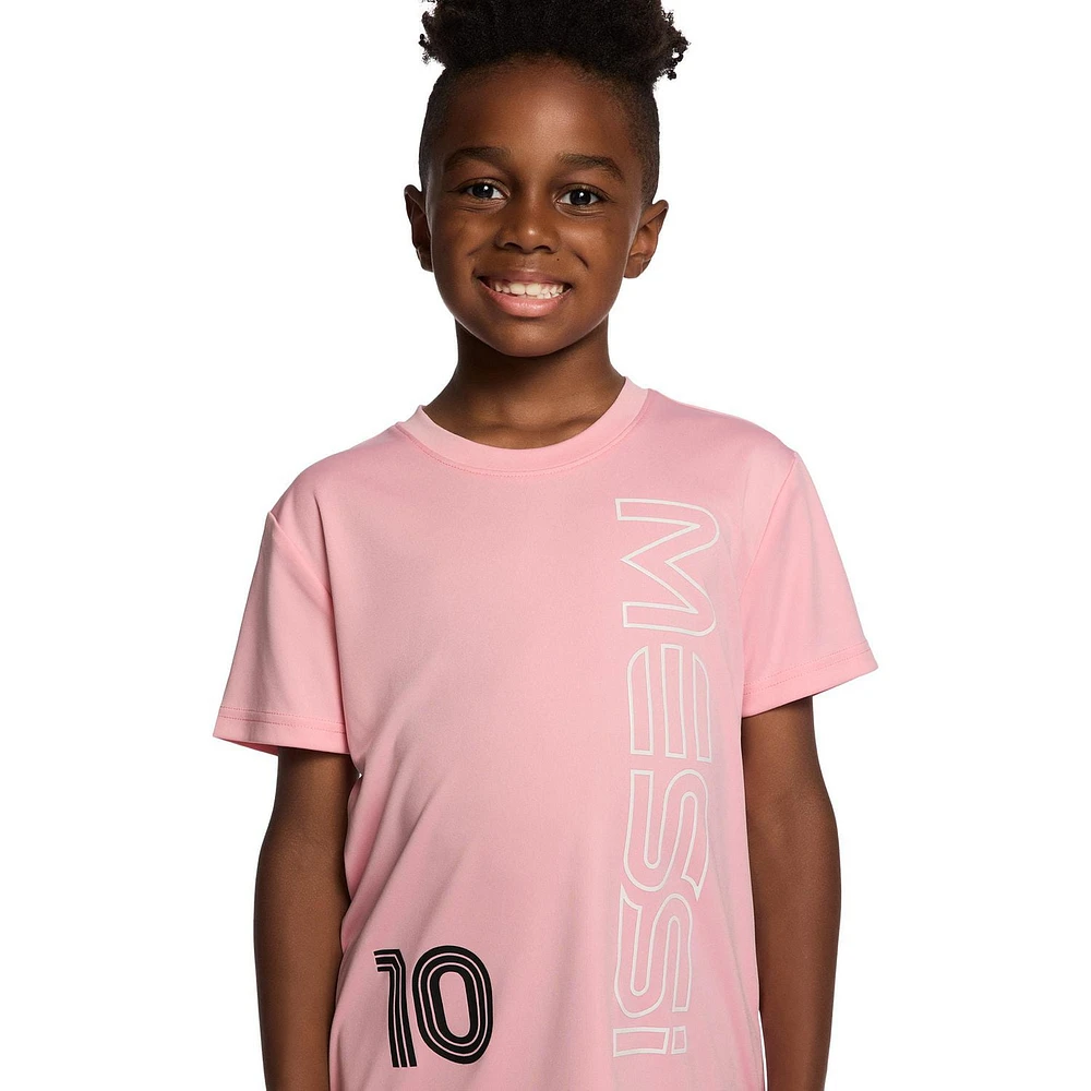 Messi Kids Logo Short Sleeve T, XS (4/5) - XL (14/16)