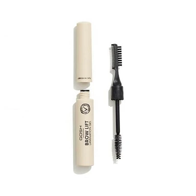 GOSH - Brow Lift Lamination Gel - 001 Transparent, PERFUME FREE / VEGAN