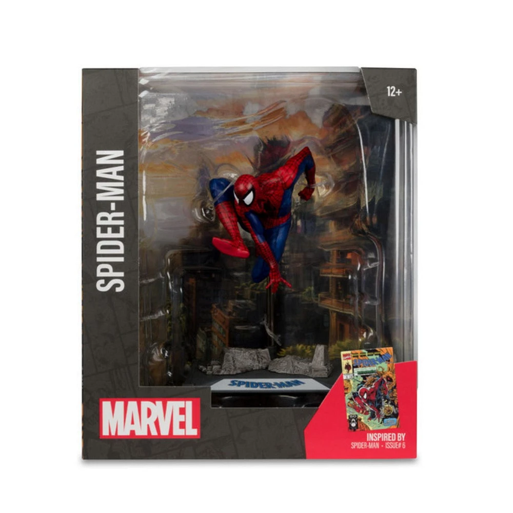 Spider-Man (Spider-Man #6)  Posed Figure w/Scene