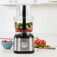 Kenmore 11-Cup Food Processor and Vegetable Chopper, Black and Silver