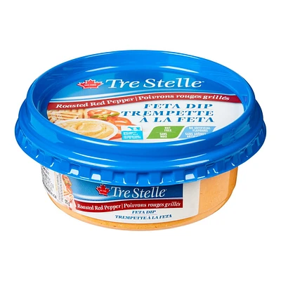 Tre Stelle Roasted Red Pepper Feta Dip, 175 g