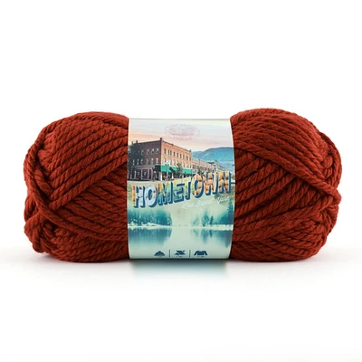 Lion Brand Yarn Hometown Usa Tampa Spice 135-114 Classic Bulky Yarn, wide range of bright colors versatile multicolors