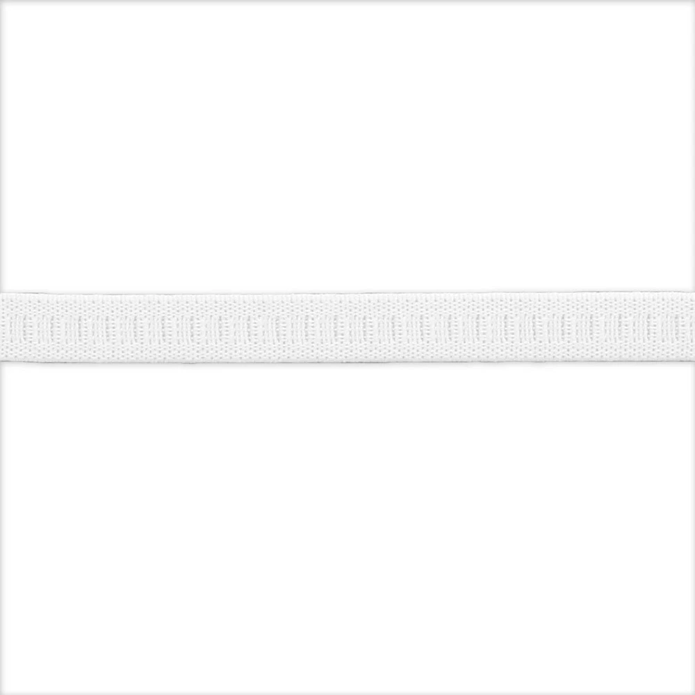 Unique Creativ Woven Non-Roll White Elastic, 0.9 m