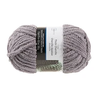 Mainstays  thick chenille yarn  Grey, Thick chenille yarn