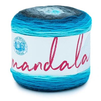 Lion Brand Yarn Mandala Spirit 525-212 Classic Cake Yarn, An exceptionally wide range of enchanting colors