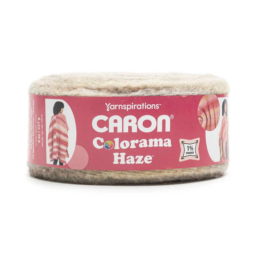 Caron® Colorama Haze™ Yarn, Fiber blend #4 Medium, 8oz/227g, 649 Yards