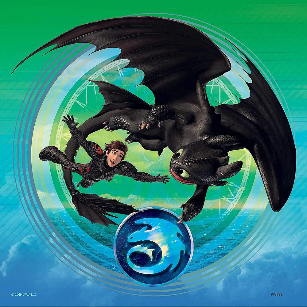 Ravensburger - How to Train Your Dragon Puzzle 3 x 49pc