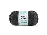 Lion Brand Yarn Wool Ease Thick & Quick Charcoal 640-149 Classic Bulky Yarn, warmth and softness of wool with easy care