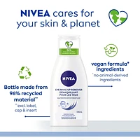 NIVEA Waterproof Eye Make-Up Remover | Hydrates and Protects | Enriched with Camomile | Dermatologist Tested, 125 mL