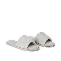 Time and Tru Women's Ruth Slippers, Wide Width Sizes 6-10