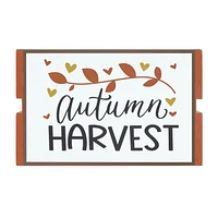 Way to Celebrate Harvest Wood Crate Decor, Autumn Harvest