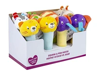 Parent's Choice Monkey Squeak and Play Rattle Stick