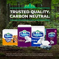 Royale Original papier hygiénique, 24 équivalant à 48 rouleaux 2-ép., 242 feuilles /roul