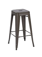 Mainstays 30 inch Metal Barstools Set of 4 - Multi Colors