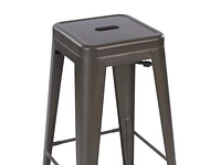 Mainstays 30 inch Metal Barstools Set of 4 - Multi Colors