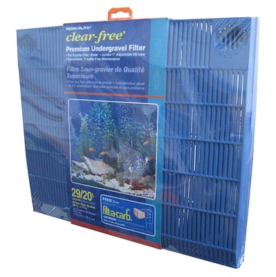 Penn-Plax Under-gravel Aquarium Filter for 20-29 Gallon Tanks - System for Clear, Clean Water