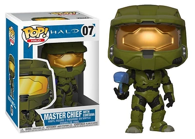 Funko POP! Games: Halo - Master Chief with Cortana Vinyl Figure