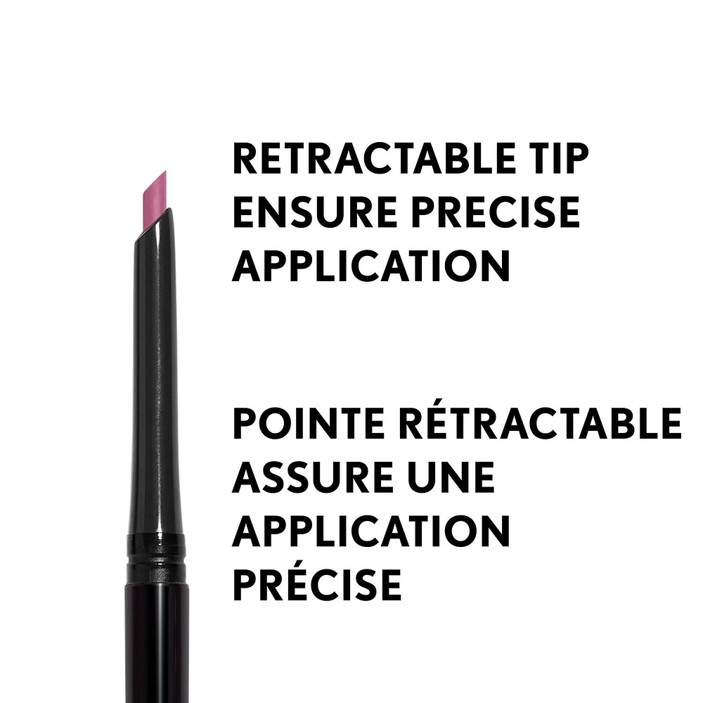 Covergirl Exhibitionist All-Day Lip Liner, Retractable Tip, Easy application, Smudge, Transfer, Mask - Proof, 100% Cruelty-Free