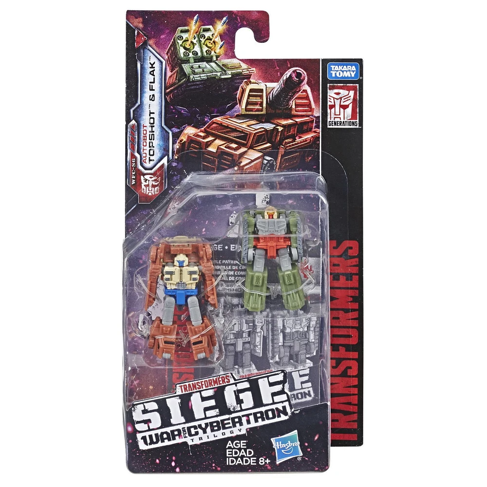 Transformers Generations War for Cybertron: Siege Micromaster WFC-S6 Battle Patrol 2-pack Action Figure