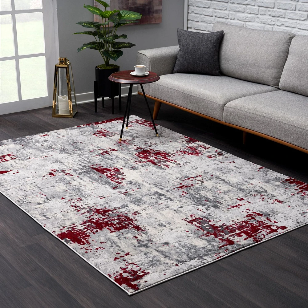 Rug Branch Vogue Collection Modern Abstract Area Doormat Entrance Floor Mat