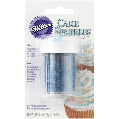 Wilton Blue 0.25oz Cake Sparkles