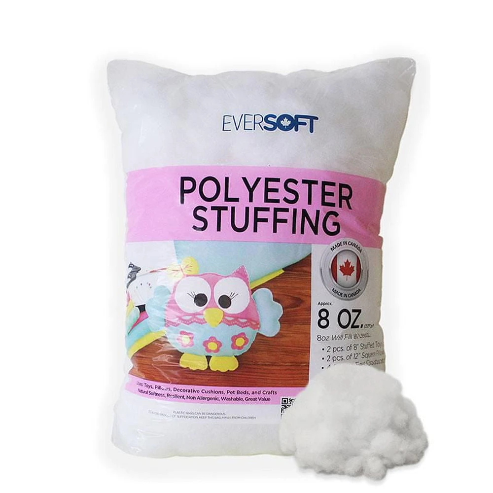 Eversoft Polyester Stuffing - 8 oz.