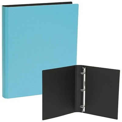 Merangue 1" Polyfoam D-Ring Binder, Blue