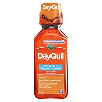 Vicks DayQuil Cold & Flu Liquid Medicine, 354 mL