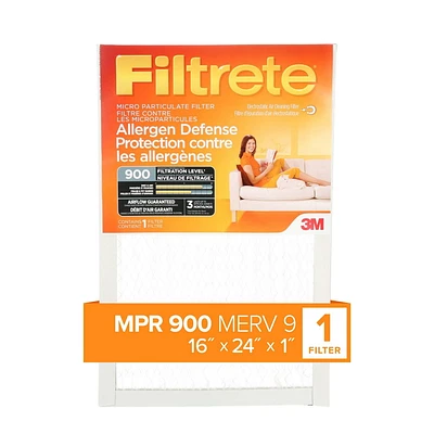 Filtrete™ Allergen Defense Micro Particulate Filter, MPR 900, Filtrete MPR 1000 - 1085