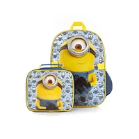 Heys Minions Econo Backpack with Lunch Bag Kit, Size 15 Inch