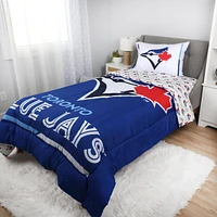 MLB Toronto Blue Jays 4-Piece Twin Bedding Set