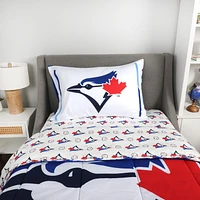 MLB Toronto Blue Jays 4-Piece Twin Bedding Set