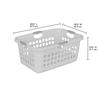 Sterilite 71 L  Ultra™ Laundry Basket Cement, 71L