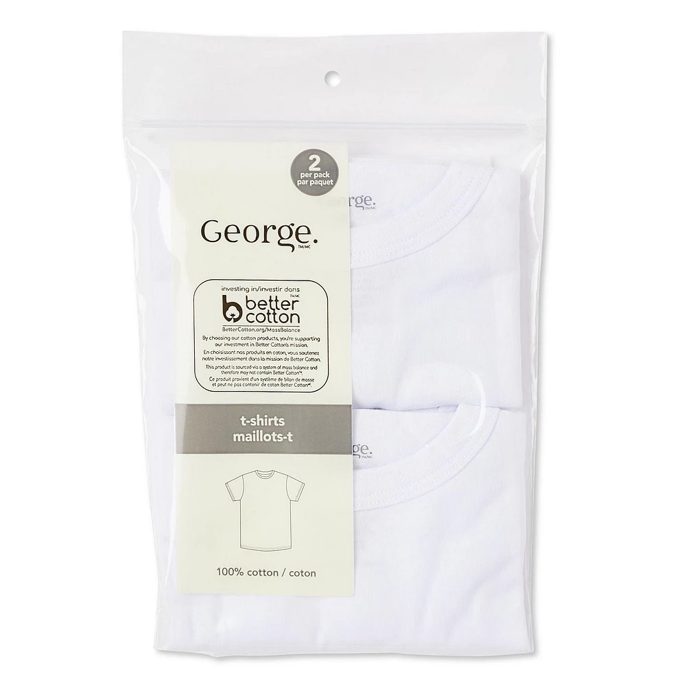 Lot de 2 t-shirts en coton George pour petits garçons
