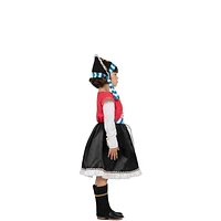 Child's Pirate Costume-size Girl's 3-4 years up to 10-12 years